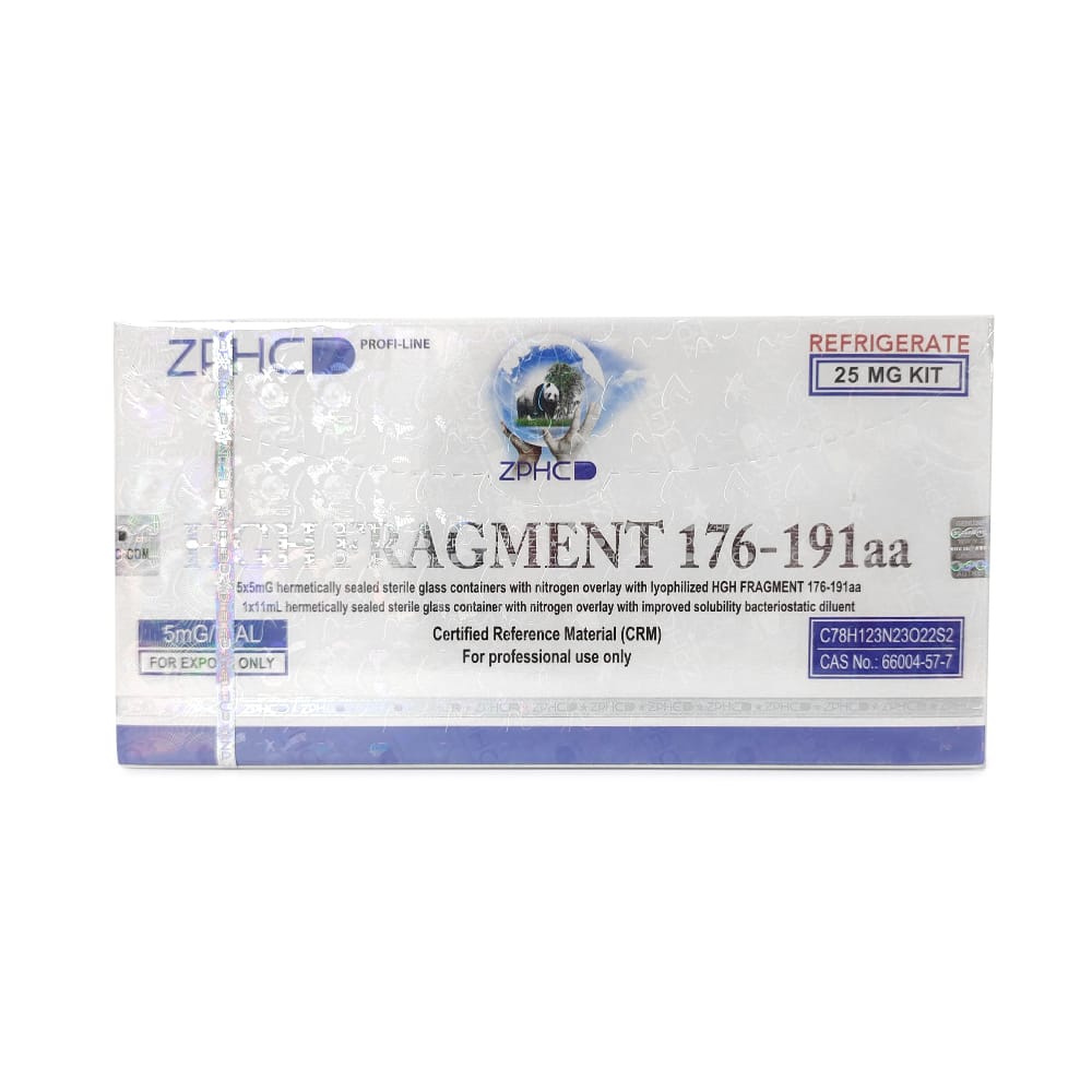 HGH Fragment 176-191 ZPHC — 25 mg (5 vials × 5 mg)