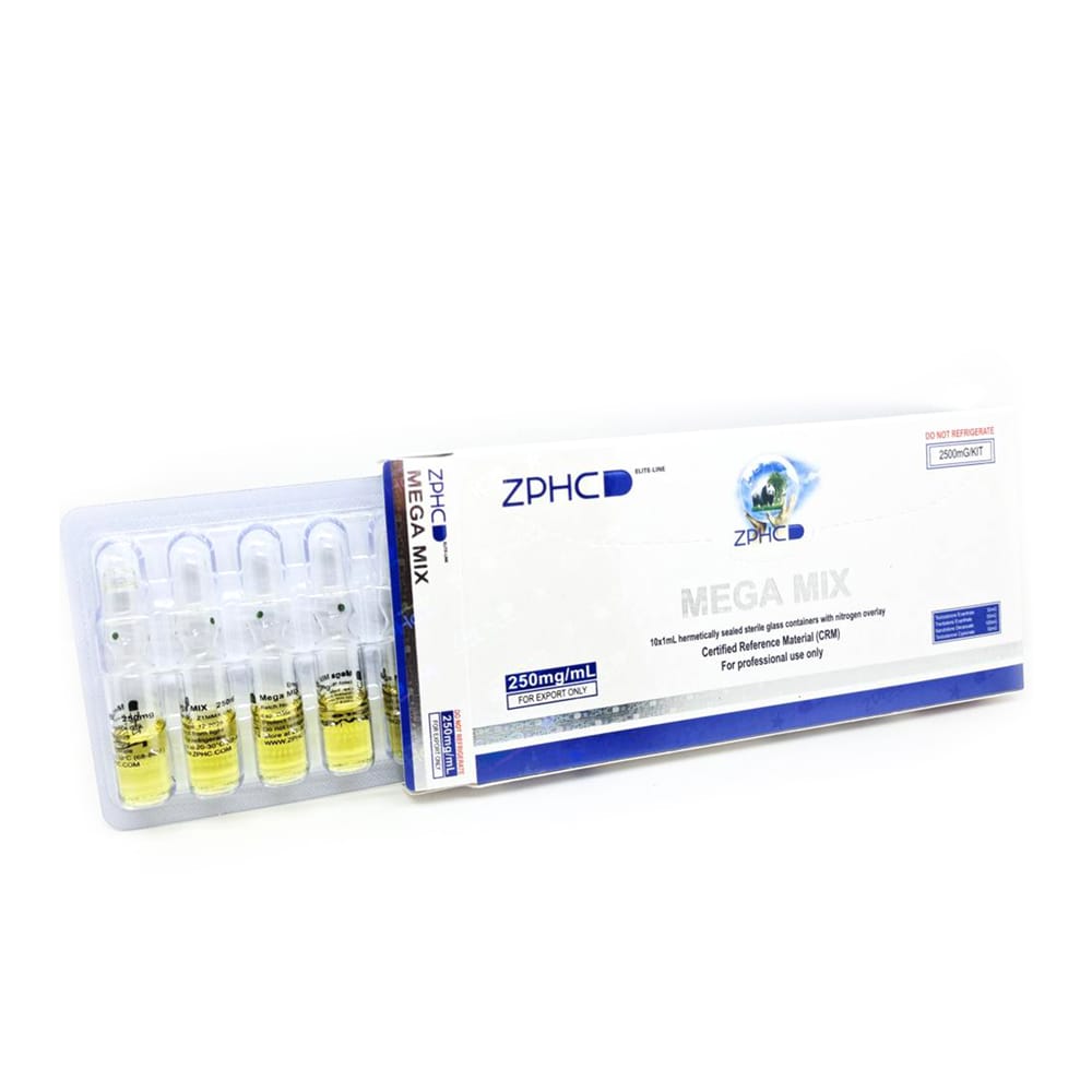 Mega Mix ZPHC — 250 mg/ml (10 ampoules × 1 ml) Buy Mega Mix ZPHC