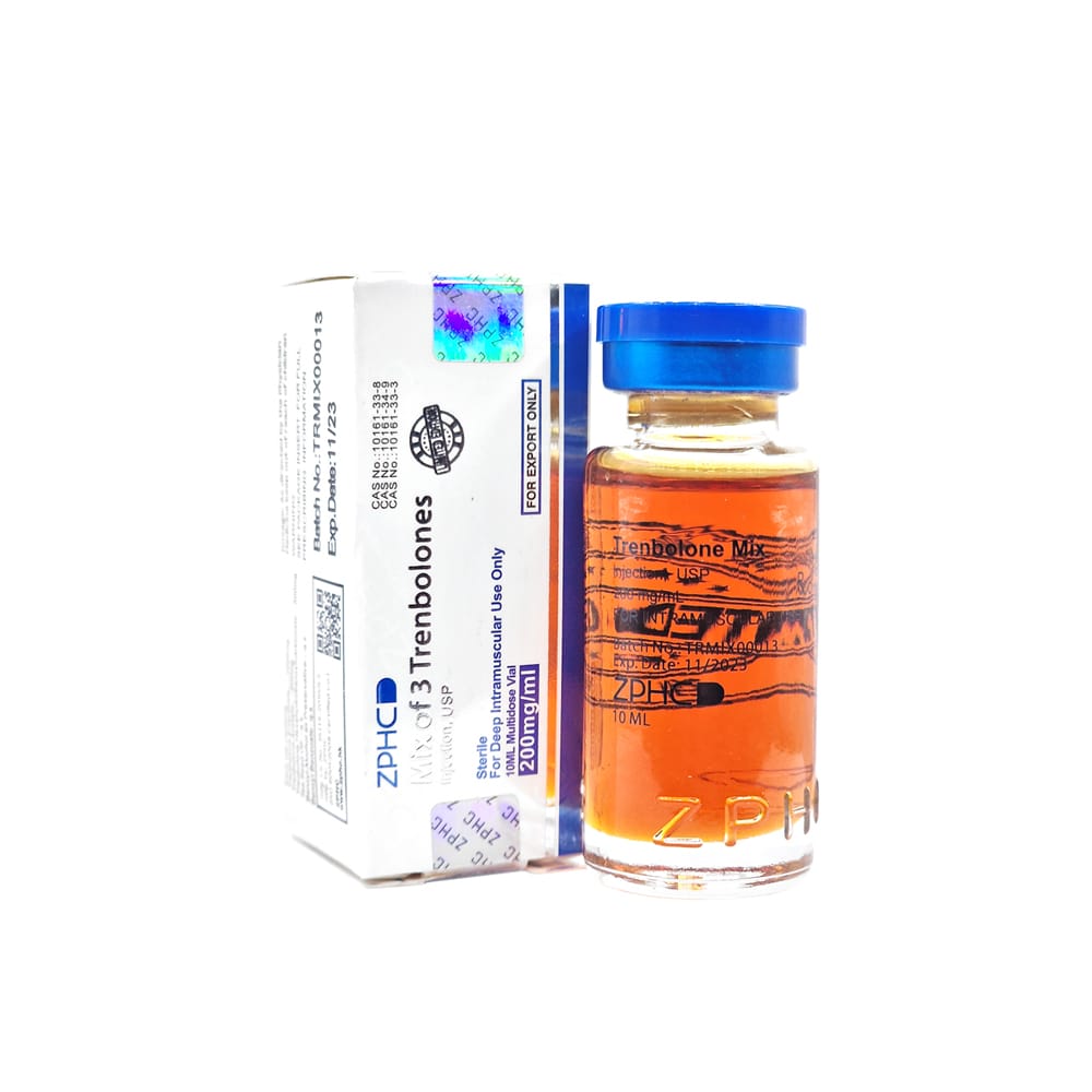Mix of 3 Trenbolones ZPHC — 200 mg/ml (10 ml vial) Trenbolones for sale