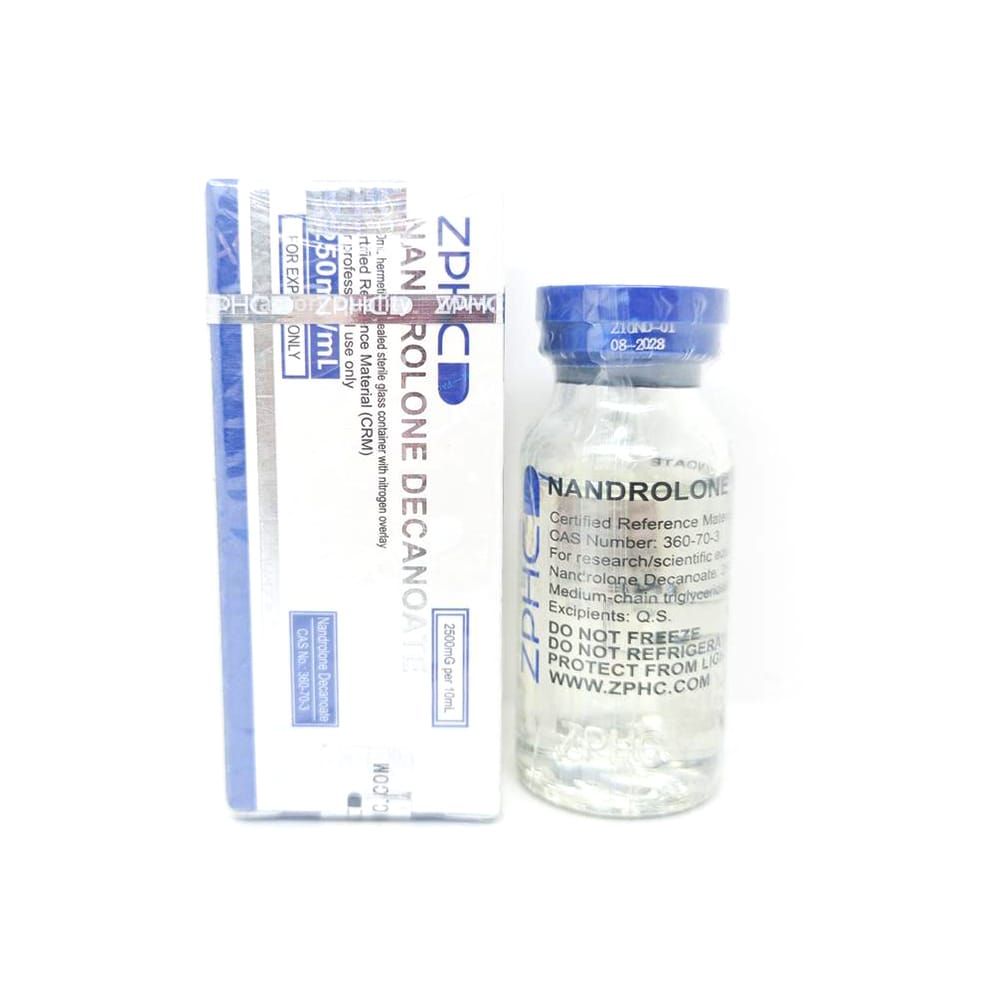 Nandrolone Decanoate ZPHC — 250 mg/ml (10 ml vial, 2 500 mg total)