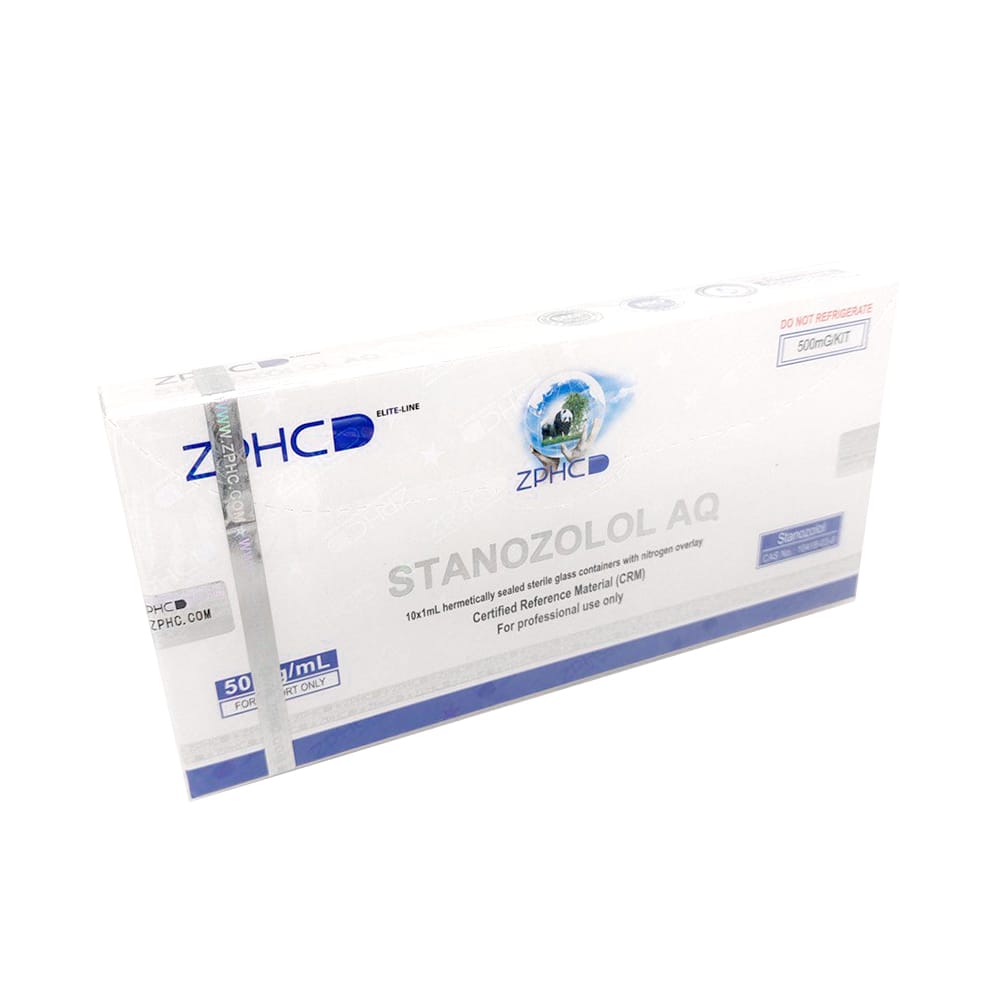 Stanozolol AQ ZPHC — 50 mg/ml (10 ampoules × 2 ml)