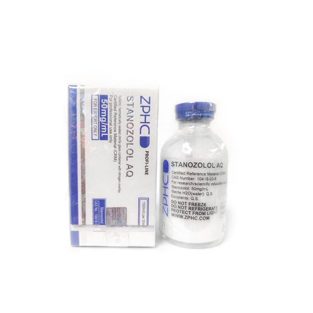 Stanozolol AQ ZPHC — 50 mg/ml (30 ml)