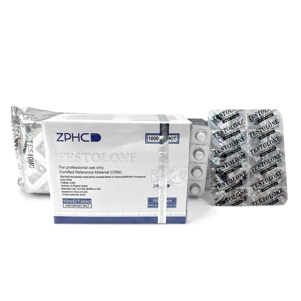 Testolone (RAD-140) ZPHC — 10 mg (100 tablets × 10 mg) Testolone for sale