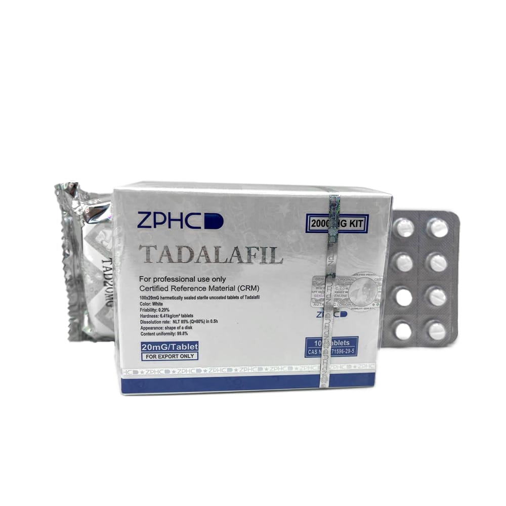 Tadalafil ZPHC — 100 × 20 mg tablets Tadalafil for sale